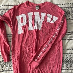 PINK VS long sleeve T shirt